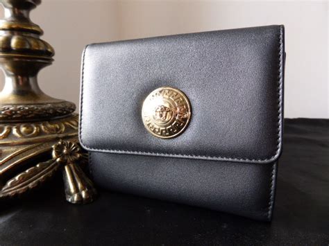 versace men's bifold wallet|Versace vanitas wallet.